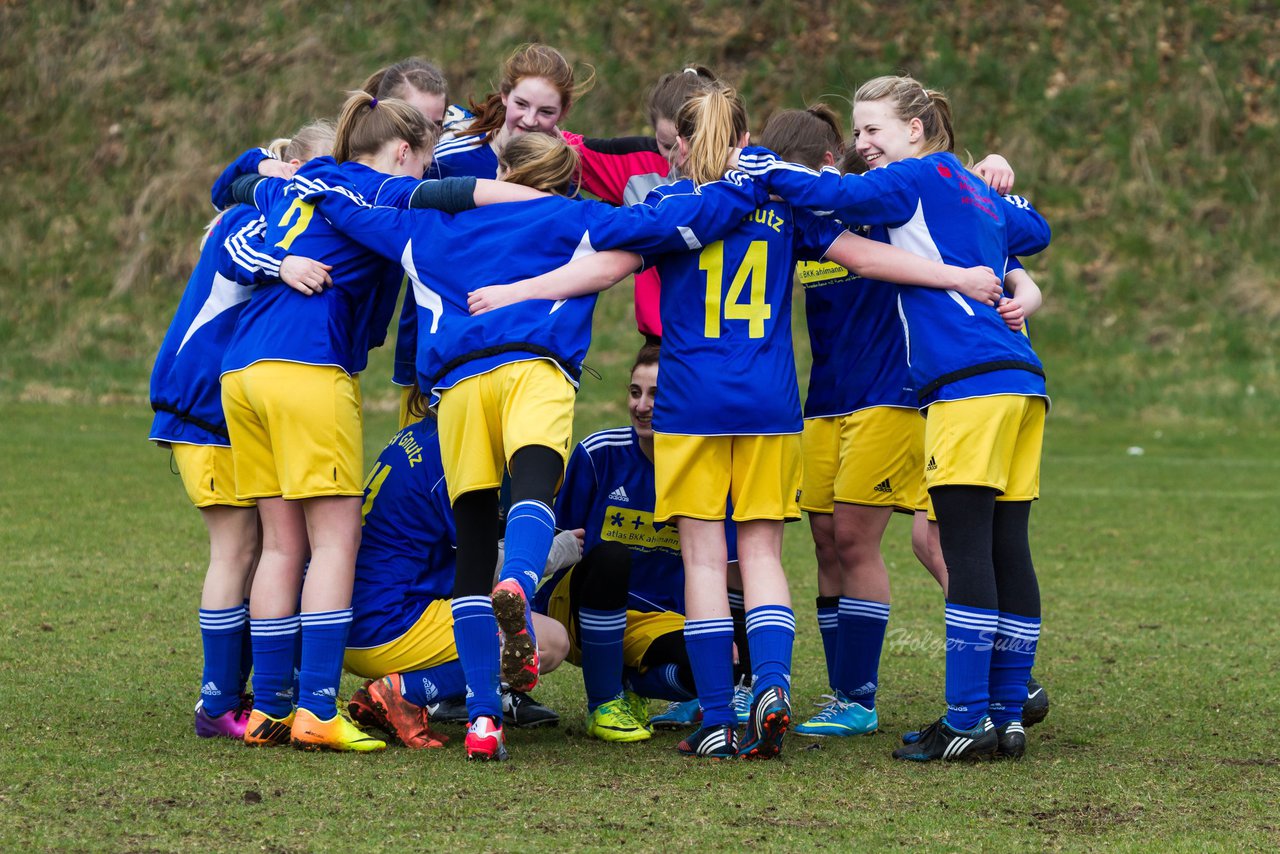 Bild 421 - B-Juniorinnen Tus Tensfeld - TSV Gnutz o.W. : Ergebnis: 1:3